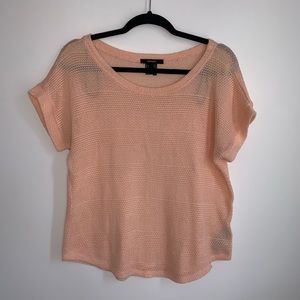 Forever 21 Peach Knit Top